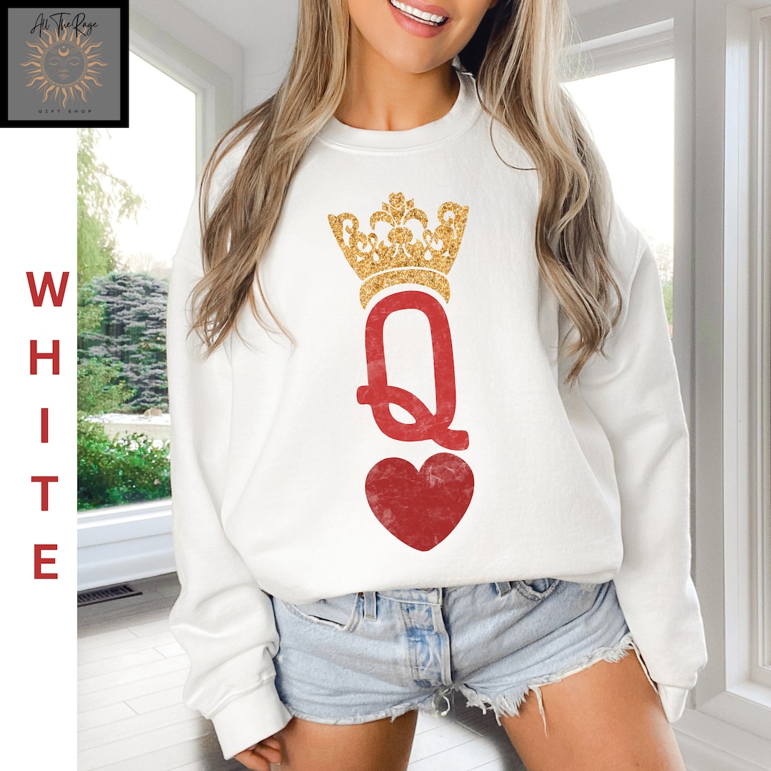 QUEEN CARD MINERAL SWEATSHIRTS main image 0