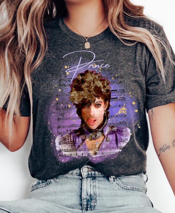 Prince Shirt Bella Canvas T Shirt 80s Pop Music Legend Tee Gift 