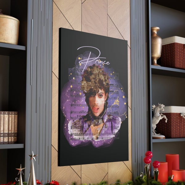 Prince Wall Art Canvas Etsy