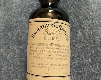 Sweetly Softening Bath oil