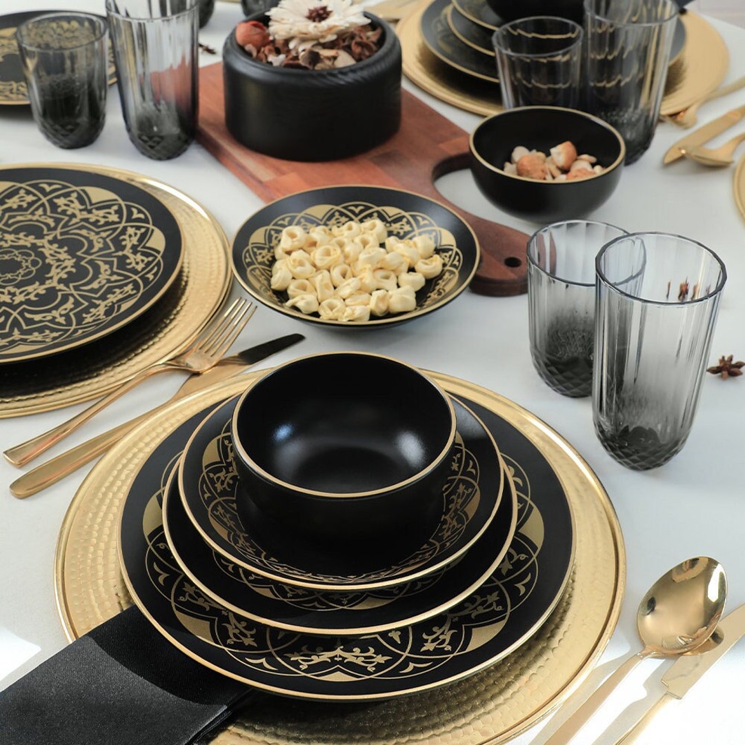 Dinner Set 24 Pieces for 6 Persons ,CERAMIC DİNNER SETS/ Dinnerware Set