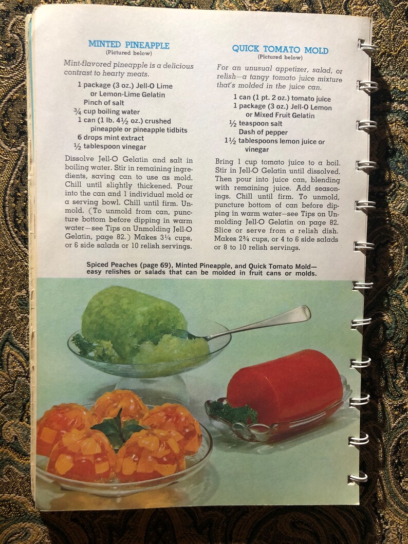 Joys of Jello Gelatin Dessert General Foods Kitchens 1962 Etsy