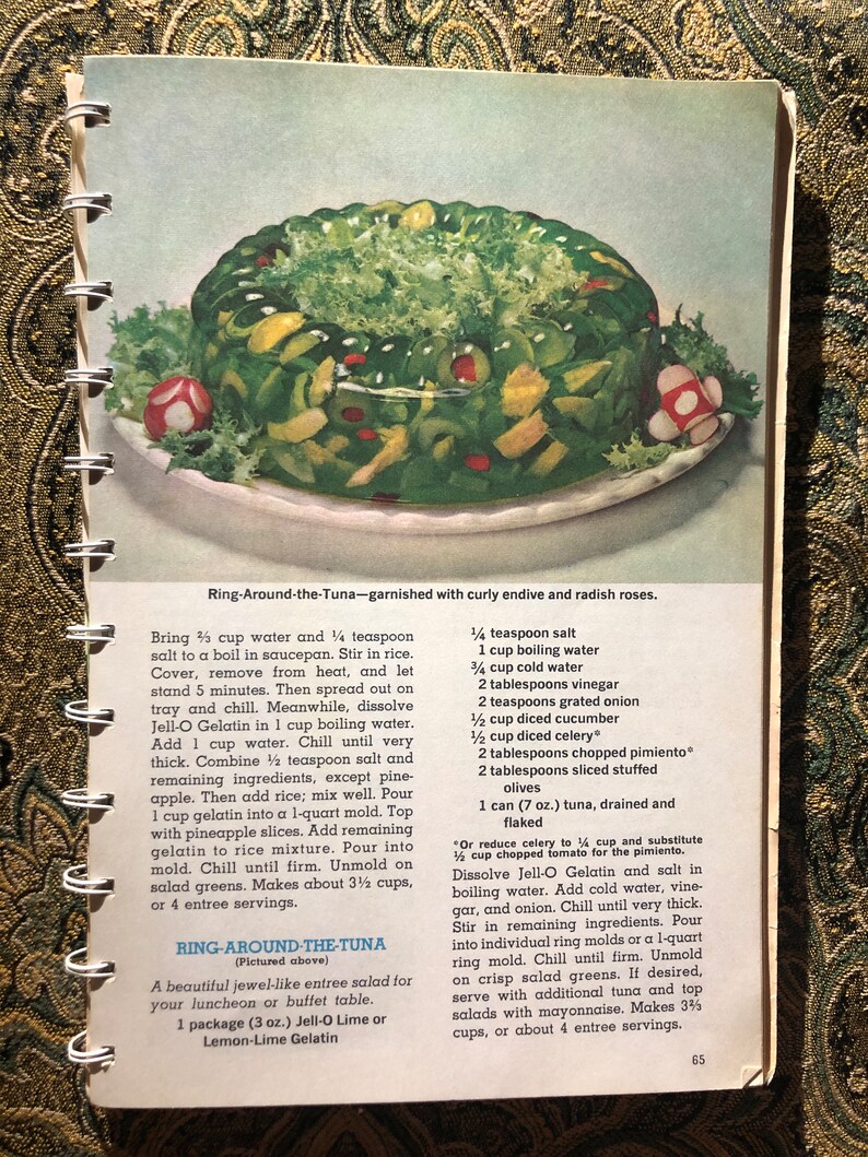 Joys of Jello Gelatin Dessert General Foods Kitchens 1962 Etsy