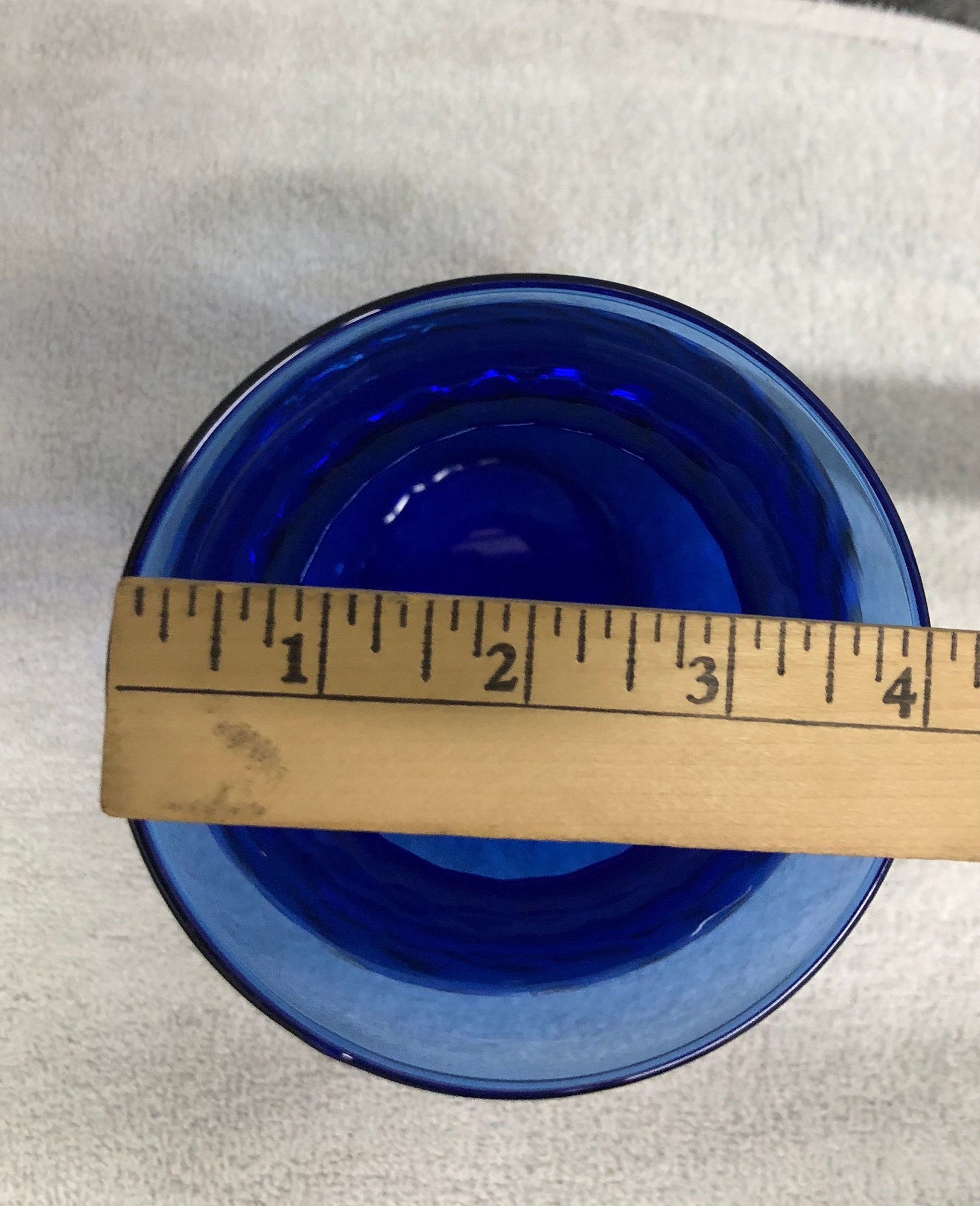 Vasca Portatutto In Metallo Zincato Cobalt Blue – 13.5x8x5 Pollici, Con Manico In Legno E Scomparti. Stile Vintage Per Organizzare Cucina, Picnic E Festa. - 2
