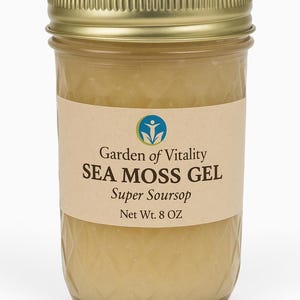 Super Soursop Sea Moss Gel - 8oz
