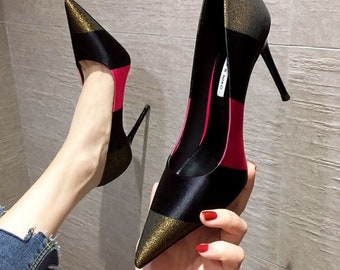 Red Prom Heels - Etsy
