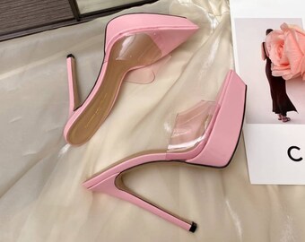 Pink Heels - Etsy