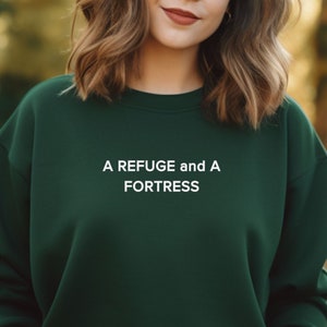 Christliche Frauen Sweatshirt Geschenk für ihren Glauben Sweatshirt Christian Apparel Sweatshirt Christian Rundhalsausschnitt Religiöses Kleidung Christian Gift