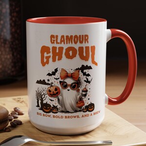 Halloween Ghoul Mug Cute Halloween Mug Ghost Coffee Mug Coffee Lover Gift Spooky Season Halloween Lover Gift Spooky Vibes Trick or Treat