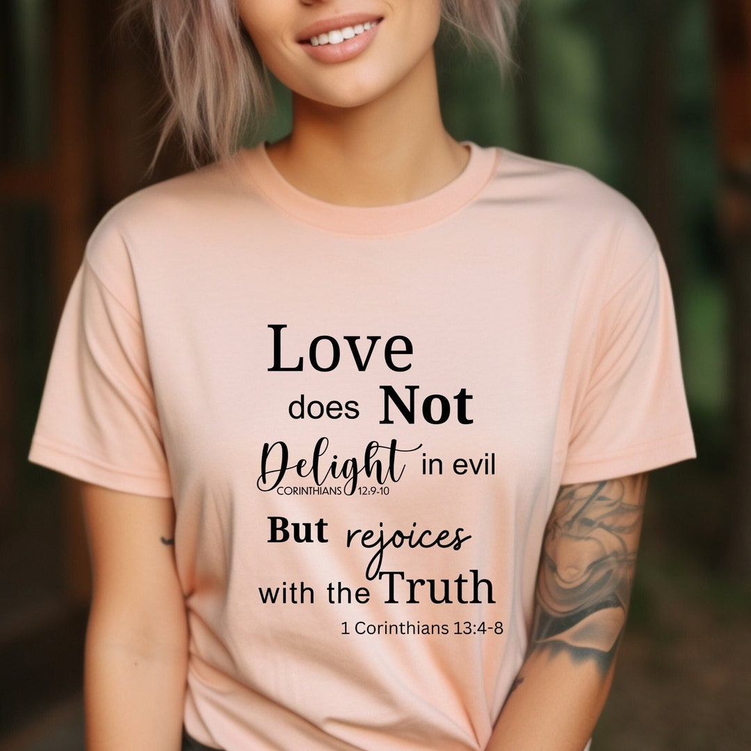 Scripture Tees Scripture Shirt Bible Verse Shirt Christian Apparel Christian T Shirt ...