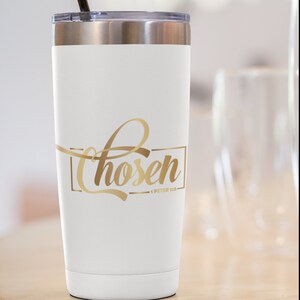 Copper Vacuum Insulated Tumbler 22oz Tumbler Stainless Steel Tumbler With Lid Beverage Tumbler Travel Cup Unisex Gift Custom Tumbler Chosen