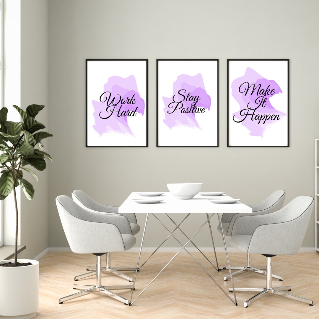 Office Decor Office Wall Art Motivational Quote Inspirational Quote