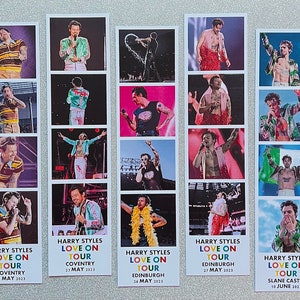 Harry Styles Love On Tour 2023 Photo Strips