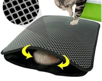 cat mat , cat toilet mat , sieve cat toilet mat , little trapping mat , cat litter trapping mat