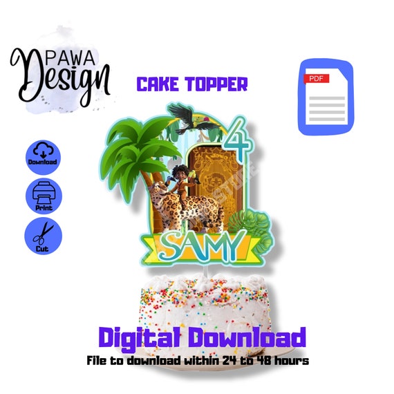 Printable Encanto Antonio Cake Topper Encanto Birthday Etsy