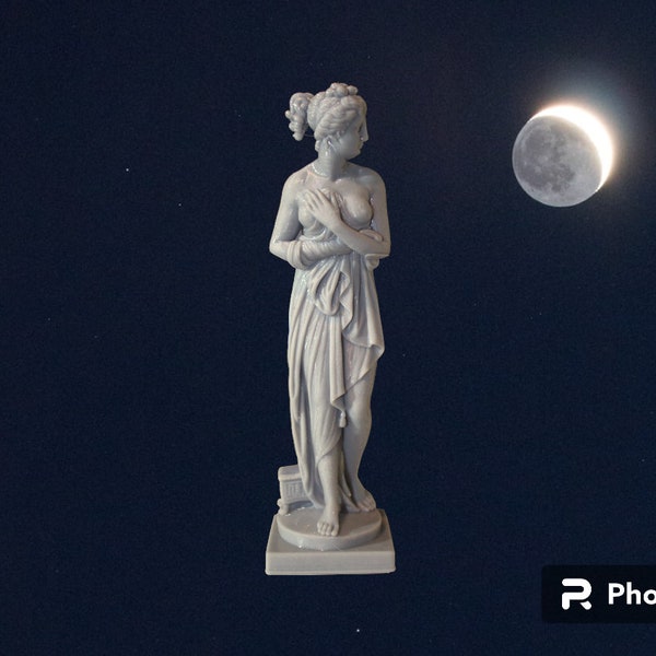 Venus Göttin Statue aus Harz in 4K-Auflösung