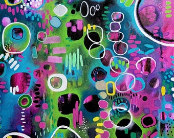 ORIGINAL PAINTING Abstract Art