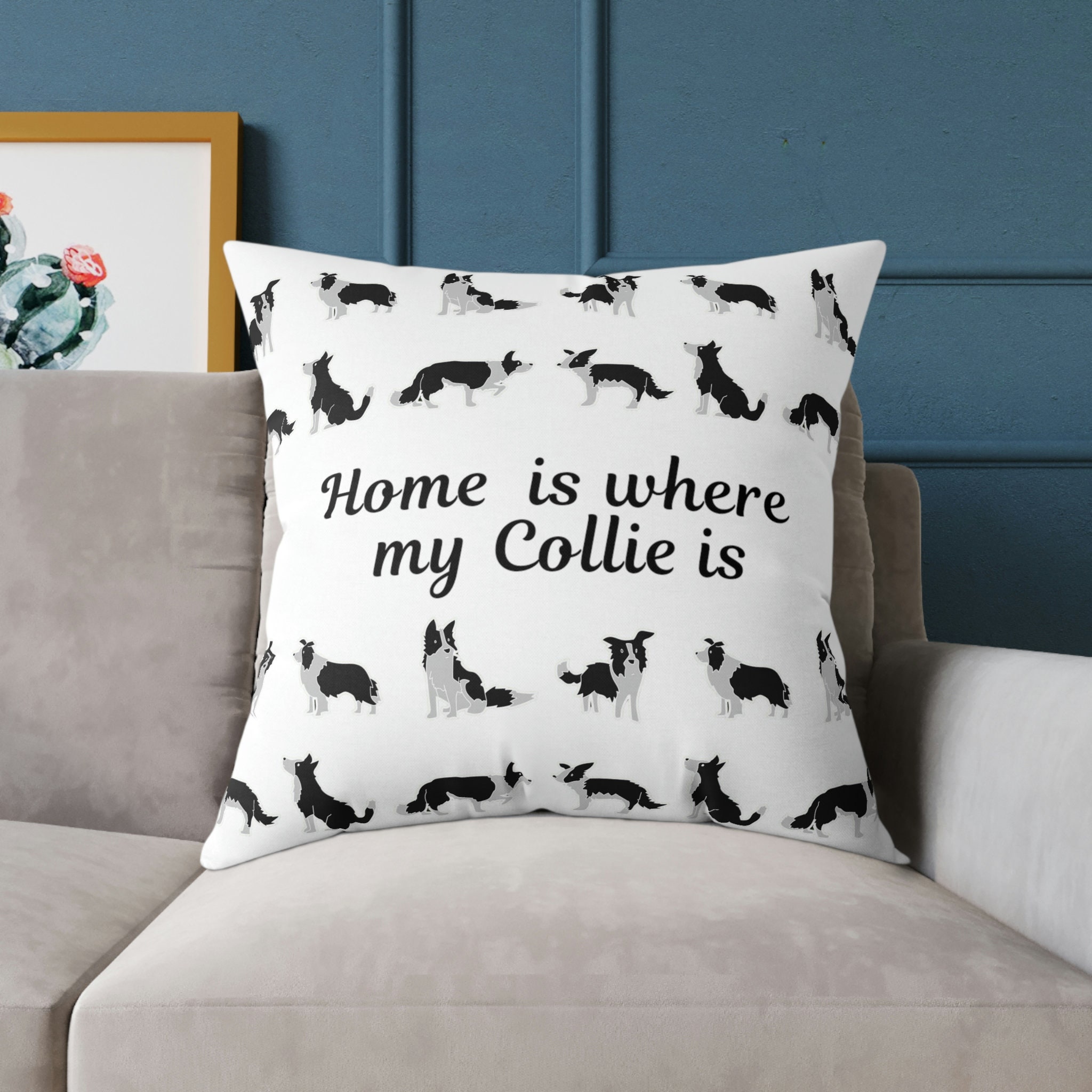 collie home pillow