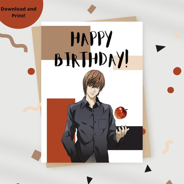 DN Birthday Card, DN Card, DN Cards