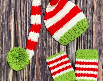 Christmas Baby Crochet Gift Set