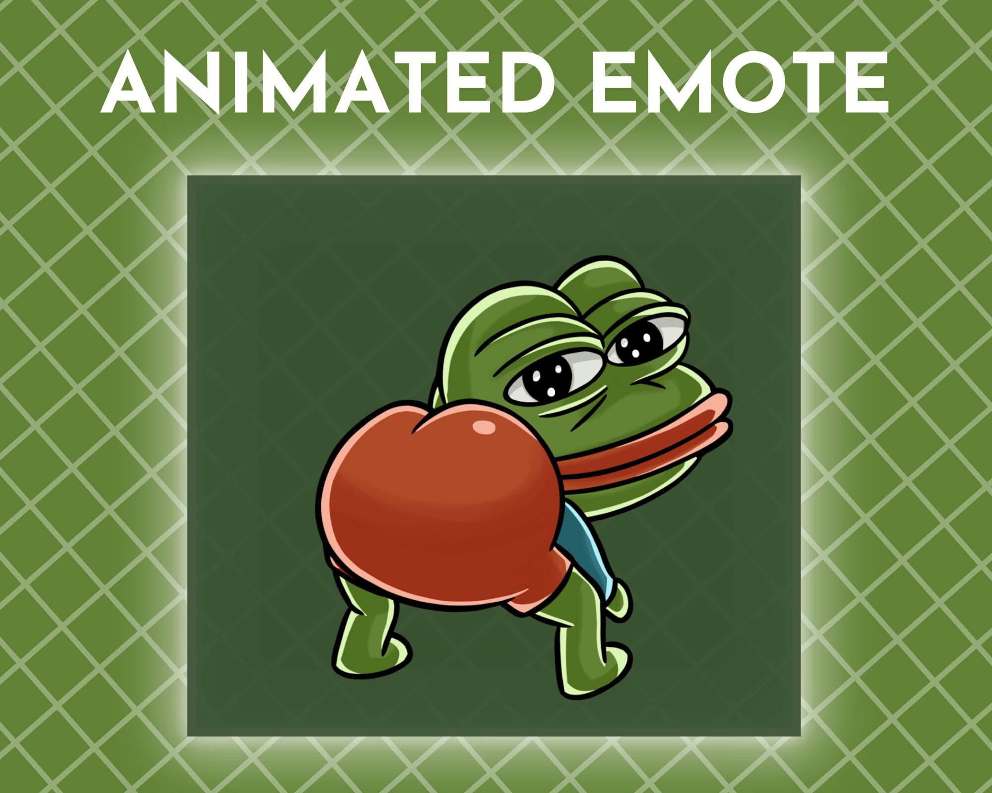 Pepe Twitch-Emotes #1 - Stickers for WhatsApp