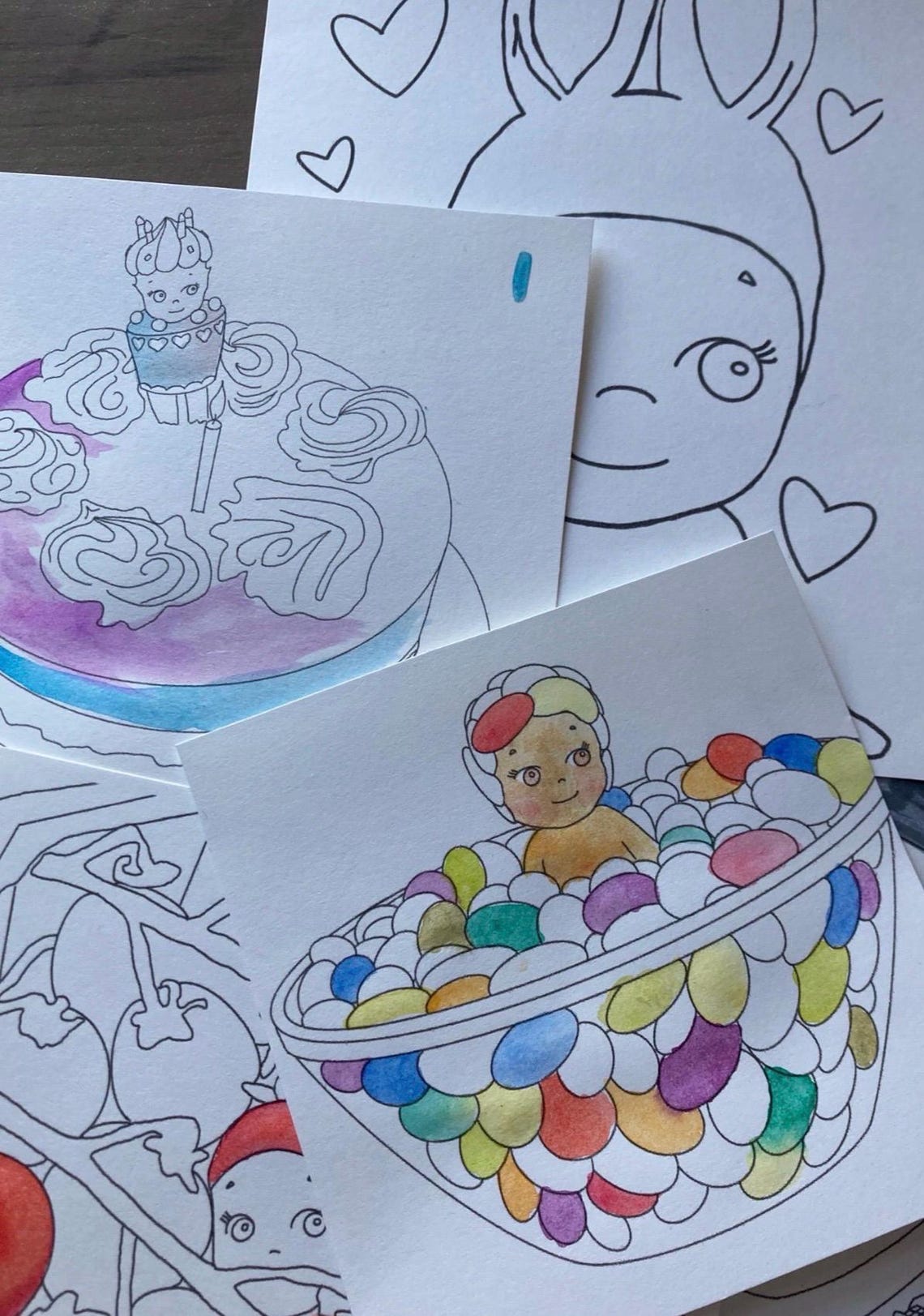 Sonny Angel Coloring Pages PDF Download - Etsy