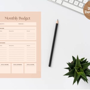 Budget Planner, Budget Template, Finance Planner, Budget Tracker, Expense Tracker, Budget, Financial Planner, Expense Budget, Monthly Budget