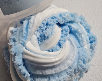 Fresh Laundry Slime, Clean scented slime, Blue cloud slime, Butter slime, Birthday gift, Small slime 4oz, Large slime 7oz