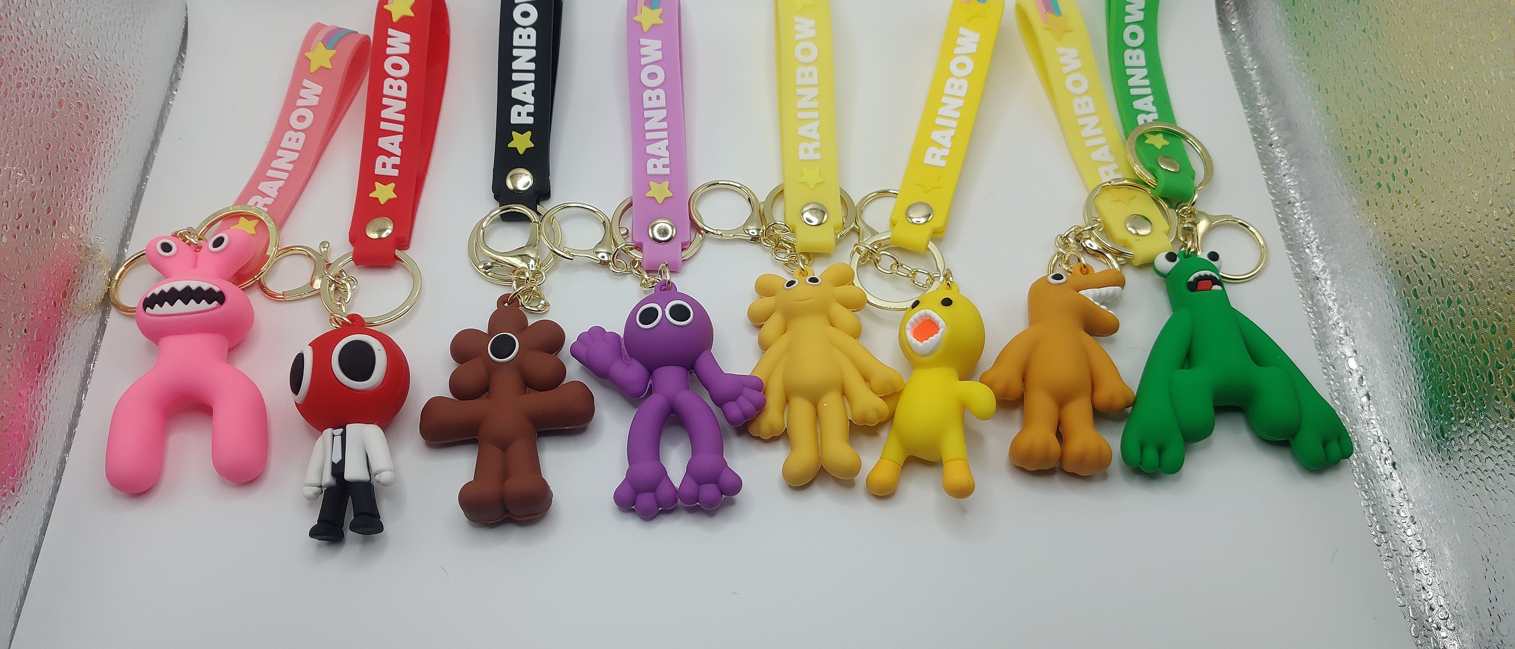 RAINBOW FRIENDS ORANGE KEYCHAIN KEY CHAINS