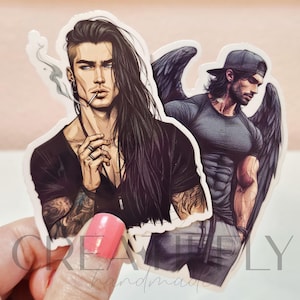 Starborn Umbra Spicy Book Reading Sticker , Bookish sticker, Kindle Sticker, Book Sticker, Cellphone Sticker, Waterproof - FAST SHIP