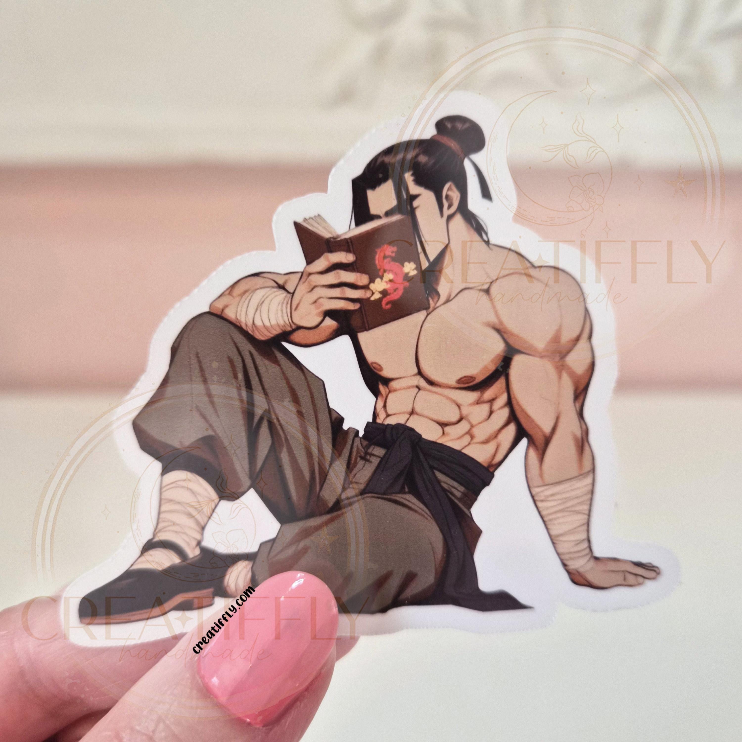 Prine Sticker Prince Reading Book Sticker, Book Boyfriends, Bookish Sticker, Kindle ...