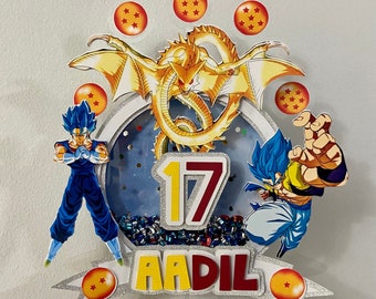 Adorno para tarta de Dragon Ball Z / Dragon Ball Z
