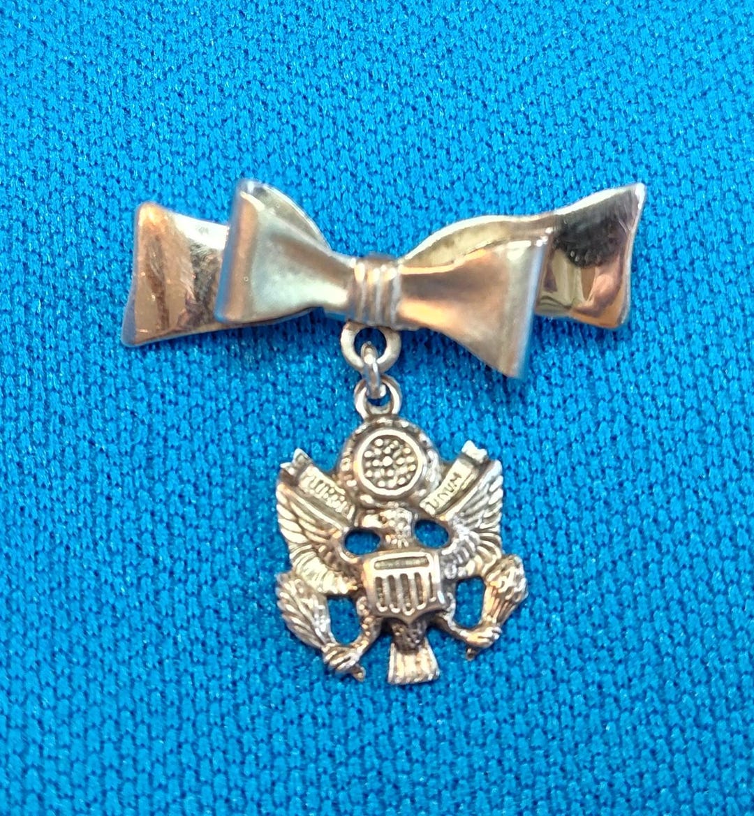 Sterling US Army Sweetheart Pin - Etsy