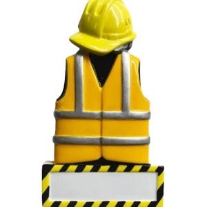 Addobbo natalizio personalizzato per operai edili, costruttori di lavori stradali