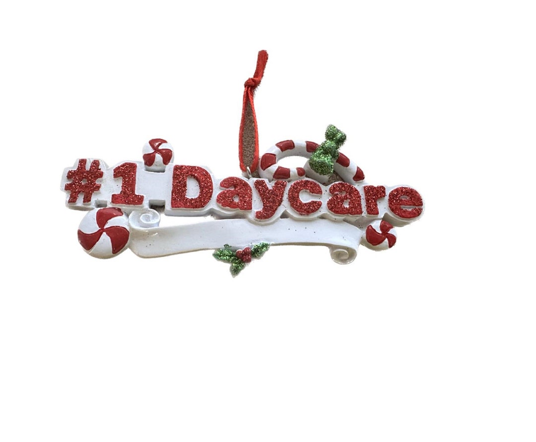 Personalized Daycare Christmas Holiday Gift Expertly Handwritten