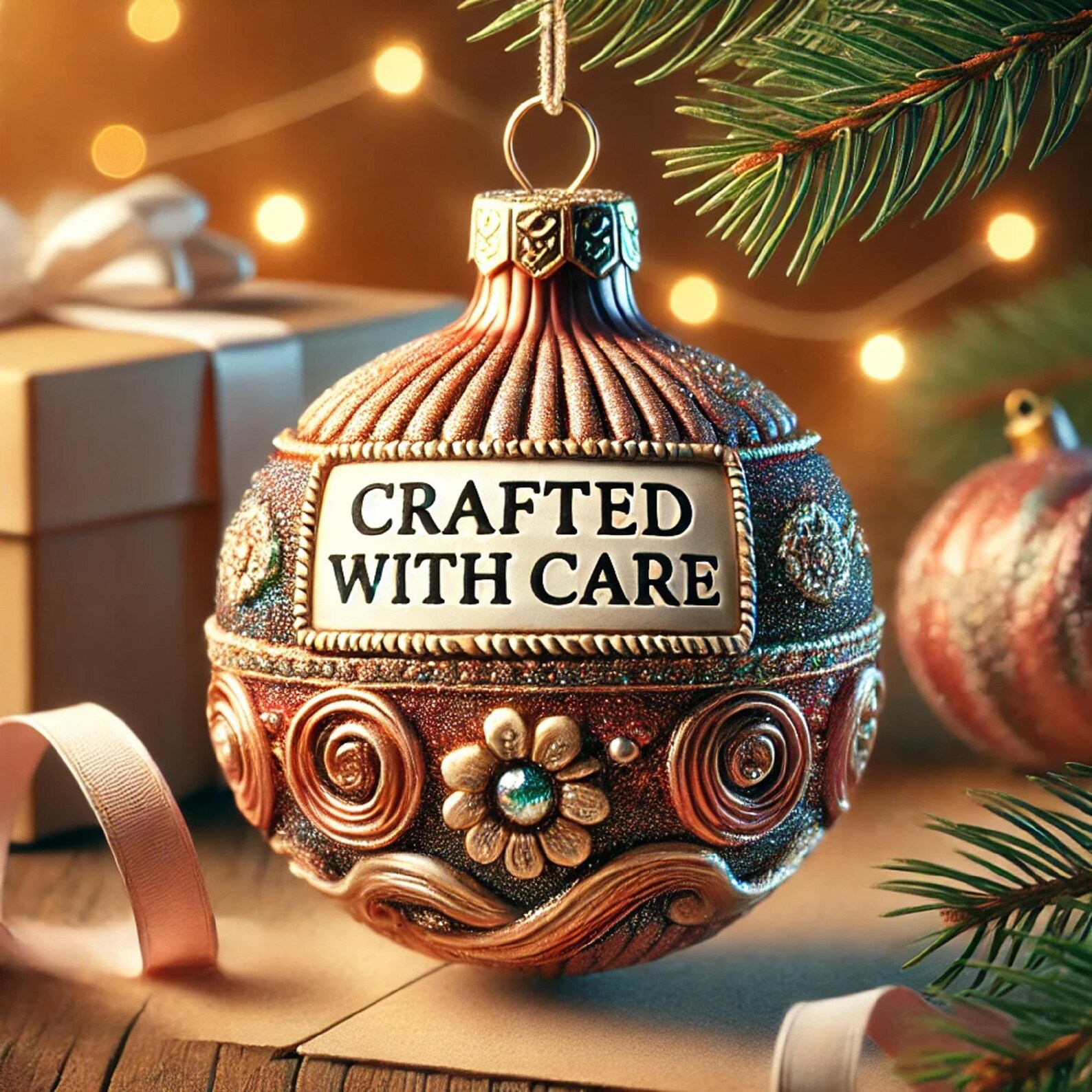 Cat in Car W/tree on Top Personalized Christmas Ornament Etsy