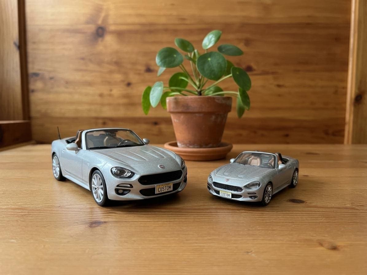 Fiat 124 Spider Diecast - Etsy