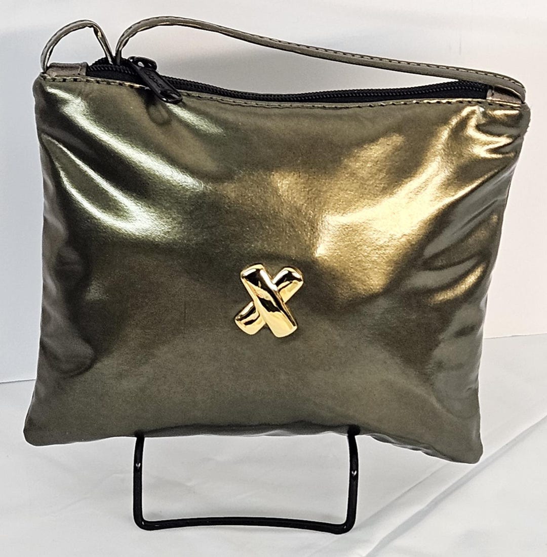 Metallic 'Note' Crossbody Bag main image 0