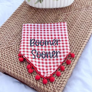Boomer Sooner Pet Bandana