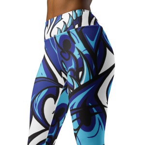 Tribal Tempest Yoga Leggings