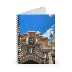 Mr. Toad&#39;s Wild Ride, Toad Hall: Disneyland Photography Spiral Notebook - Ruled Line