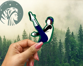 Alice Cullen Baseball Pitcher Twilight Sticker