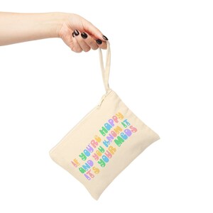 It's your Meds Cotton Zippered Bag | Medication pouch | Travel small zippered bag| Toiletries Cosmetics image 3