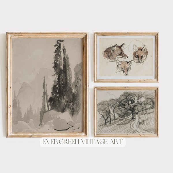 Evergreen Digital Prints Etsy