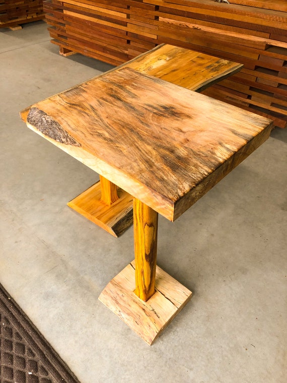 Custom Live Edge Side Table/coffee Table Set Etsy