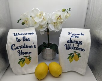Towels Kitchen ware Personalized Towels