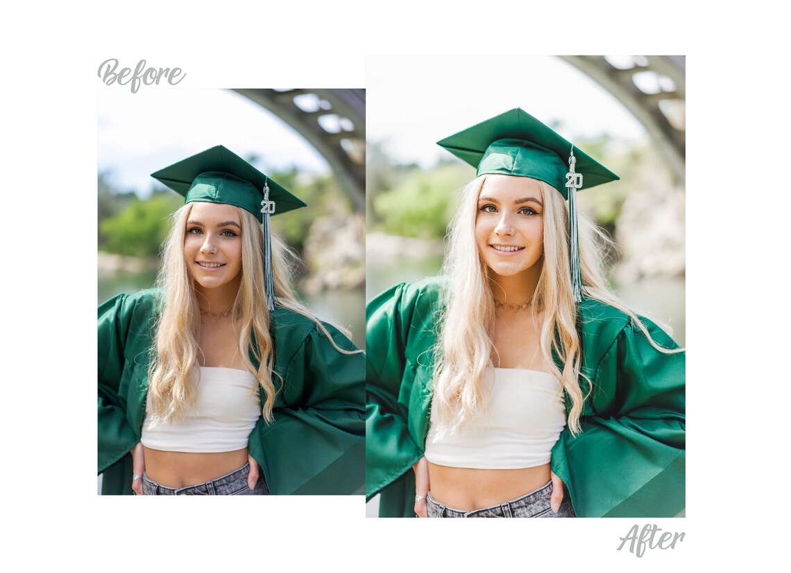 5 Graduation Lightroom Presets Instagram Filter Graduation Etsy