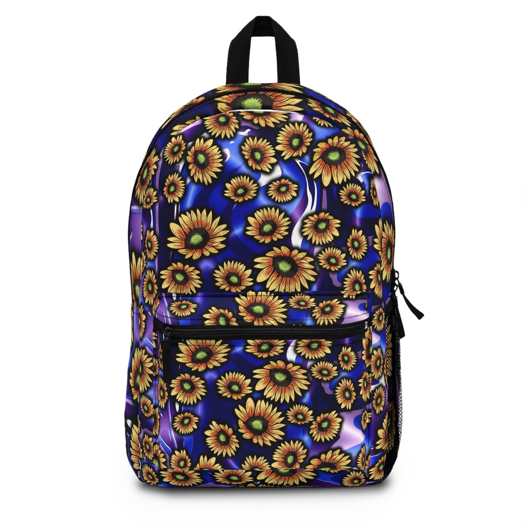 Brown Sunflower Backpack