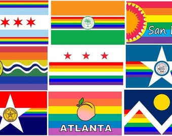 9-Pack Pride Flag Micrography Prints: Choose Any 9 Flags (5x7) – RaeAn  Designs