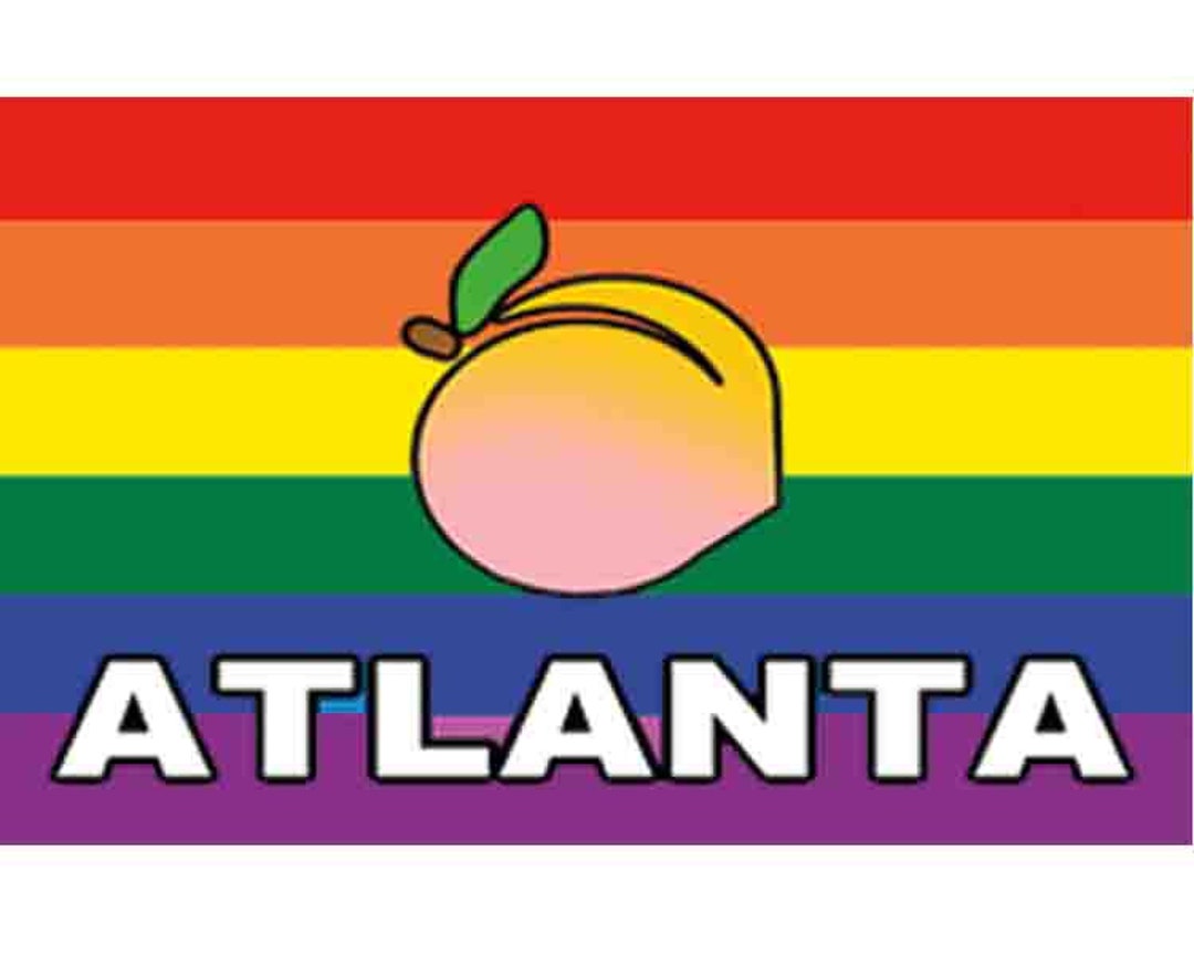 Atlanta Pride Flag Etsy